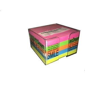 Dispenser of notes with 500 sheets (non sticky)